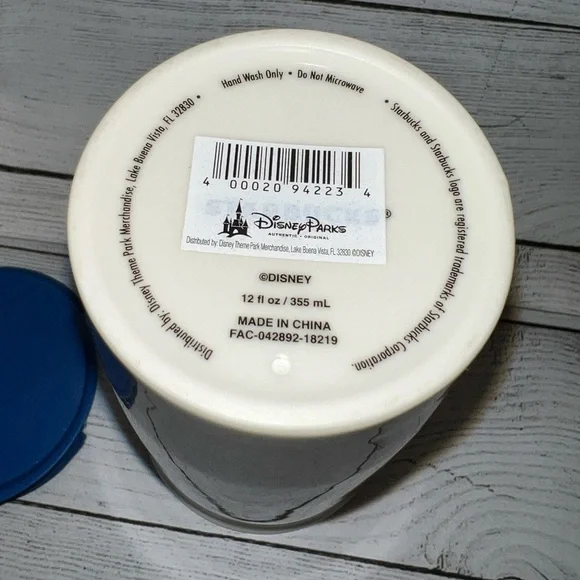 2018 Starbucks Disney Magic Kingdom Ceramic Cup - New - Picture 7 of 7